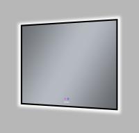 Зеркало PRAGMA-норма BLACK (900*800*45) LED с сенсорным выключателем и подогревом