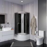 Душевая кабина Niagara NG 2508-14BK Без крыши
