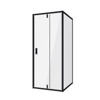 Душевое ограждение Niagara Nova NG-83-8AB-A80B 80x80x195 квадрат, дверь распашная