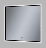 Зеркало PRAGMA-норма BLACK (800*800*45) LED с сенсорным выключателем и подогревом