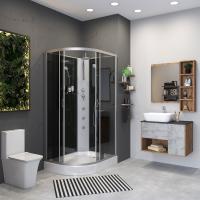 Душевая кабина Niagara NG 3512-14RBKTG Без крыши