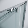 Душевое ограждение Grossman Cosmo 300.K33.02.8080.10.00 (80х80х195) квадрат,раздвижная,хром,стекло прозрачное, 1 место