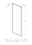 Боковая стенка Ambassador Forsa 90AX 900x2000