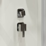 Душевая кабина Niagara Standart ST80/15Q/BK (80х80х200) квадрат,поддон 15см,распашная,проф.белый,без крыши,3 места
