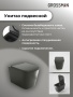 Комплект 3 в 1: Grossman инсталляция 900.K31.01.000+клавиша 700.K31.02.210.210 черный матовый+унитаз GR-4441BMS, 3 места