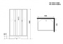 Душевая кабина Niagara NG 33084-14QBKG Без крыши