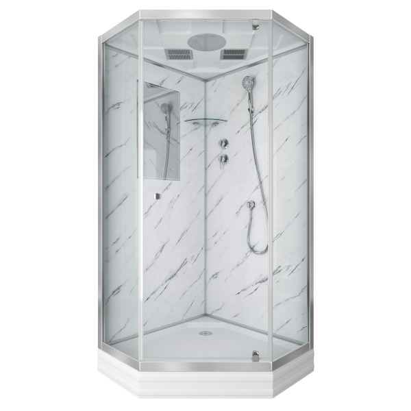Душевая кабина Niagara Lux 7702DM Мрамор
