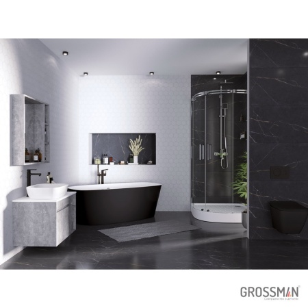 Отдельностоящая ванна Grossman GR-2601 Black