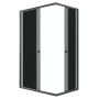 Душевое ограждение Niagara Eco NG-1012-14QT (120х80х190) прямоугольник,раздвижное,черный,стекло тонированное,1 место