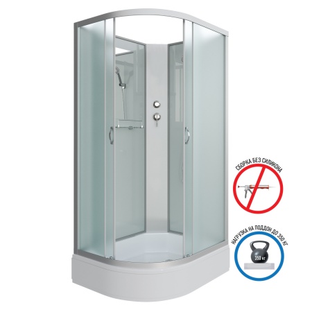 Душевая кабина Niagara NG 33094-14RBK Без крыши