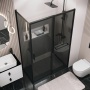 Боковая стенка Grossman Style 200.K33.05.80.21.10 (80х195) черный матовый,стекло тонированное, 1 место