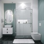 Душевое ограждение Grossman Style 100.K33.05.120.10.00-200.K33.05.100.10.00 (120х100х195) раздвижная,хром,стекло прозрачное,2 места