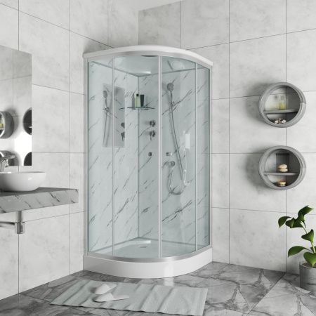 Душевая кабина Niagara Lux 7701M Мрамор