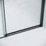 Боковая стенка Grossman Style 200.K33.05.80.21.02 (80х195) черный матовый,стекло шиншилла, 1 место