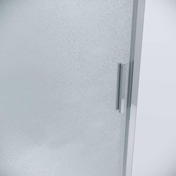 Душевое ограждение Grossman Style 100.K33.05.130.10.02-200.K33.05.90.10.02 (130х90х195) раздвижная(левая),хром,стекло шиншилла,2 места