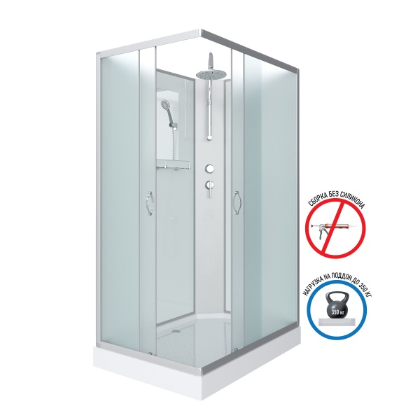 Душевая кабина Niagara NG 43085-14QBKT Без крыши