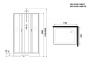 Душевая кабина Niagara NG 43185-14QBKT Без крыши
