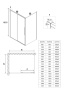 Душевое ограждение Niagara Nova NG-85-13TB-TB100-34 (130х100х195) прямоугольник,черный матовый,дверь раздвижная,стекло тонированное,2 места