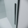 Дверь в нишу Grossman Galaxy 100.K33.01.110.42.00 (110х195) графит сатин,стекло прозрачное,раздвижная, 1 место