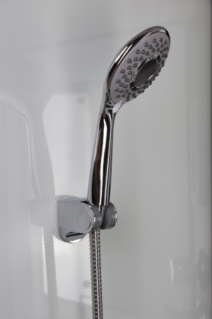 Душевая кабина Niagara Classic NG-6709-14BKTG (100х100х210)высокий поддон(45см),черный,стекло прозрачное,4 места