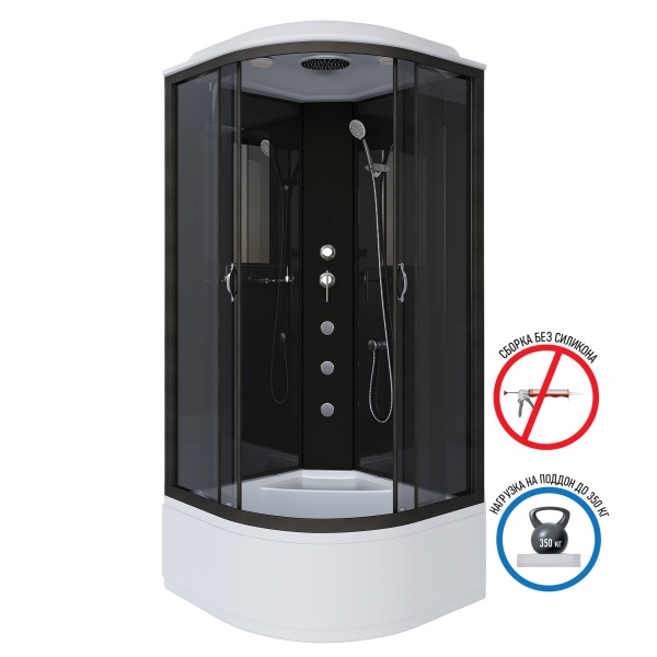 Душевая кабина Niagara NG 6508-14G с гидромассажем