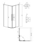 1/2 душевого ограждения Grossman Galaxy 1/2.K33.01.11.10.00 (110х195) хром,стекло прозрачное, 1 место