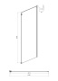 Боковая стенка Ambassador Benefit 110HBB 1100x2000