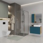 Душевое ограждение Niagara Nova NG-63-10A-A100 100x100x195 квадрат, дверь распашная
