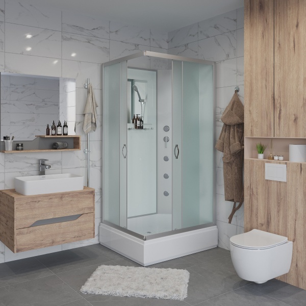 Душевая кабина Niagara NG 33084-14QBKG Без крыши