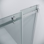 Душевое ограждение Grossman Classic 300.K33.04.1010.10.00 (100х100х195) квадрат,раздвижная,хром,стекло прозрачное, 2 места