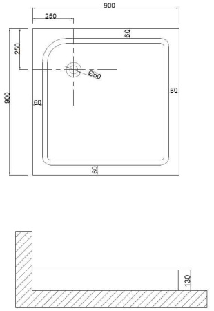 Душевой уголок Niagara NG 6603-08