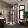Душевой уголок Niagara NG 6809-08 Black