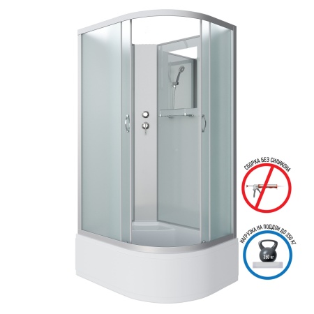 Душевая кабина Niagara NG 2310-14LBK Без крыши