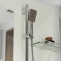Душевая кабина Niagara Standart ST100/15Q (100х100х215) квадрат,поддон 15см,распашная,проф.белый,3 места