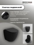 Комплект 3 в 1: Grossman инсталляция 900.K31.01.000+клавиша 700.K31.05.30M.30M золото глянцевый+унитаз GR-4455BMSQ, 3 места