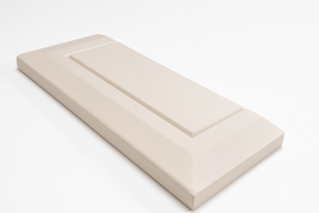 Тумба подвесная "ЛУКСОР-80 см" с 2-я ящ. беж. матовая (ум. Блисс-80 см.)