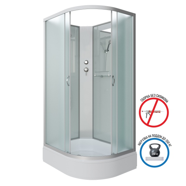 Душевая кабина Niagara NG 33094-14LBK Без крыши