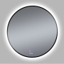 Зеркало COSMO-норма BLACK (800*800*45) LED с сенсорным выключателем и подогревом