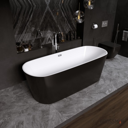 Отдельностоящая ванна Grossman GR-2601 Black