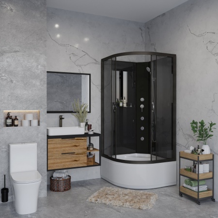Душевая кабина Niagara NG 6508-14BKG Без крыши