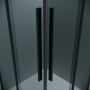 Душевое ограждение Grossman Galaxy 300.K33.01.9080.21.10 (90х80х195) прямоугольник,раздвижная,черный матовый,стекло тонированное, 1 место