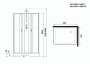Душевая кабина Niagara NG 43975-14QBKT Без крыши